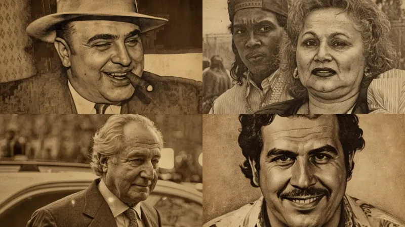 歴史上もっとも稼いだ犯罪者10人